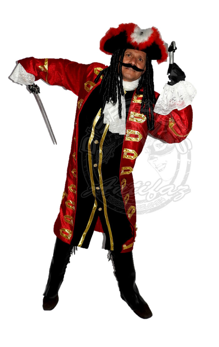 Disfraz Pirata Capit+an Garfio