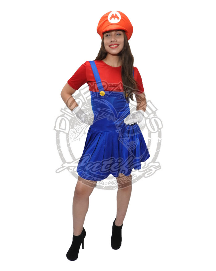 Disfraz de Mario Bros Mujer