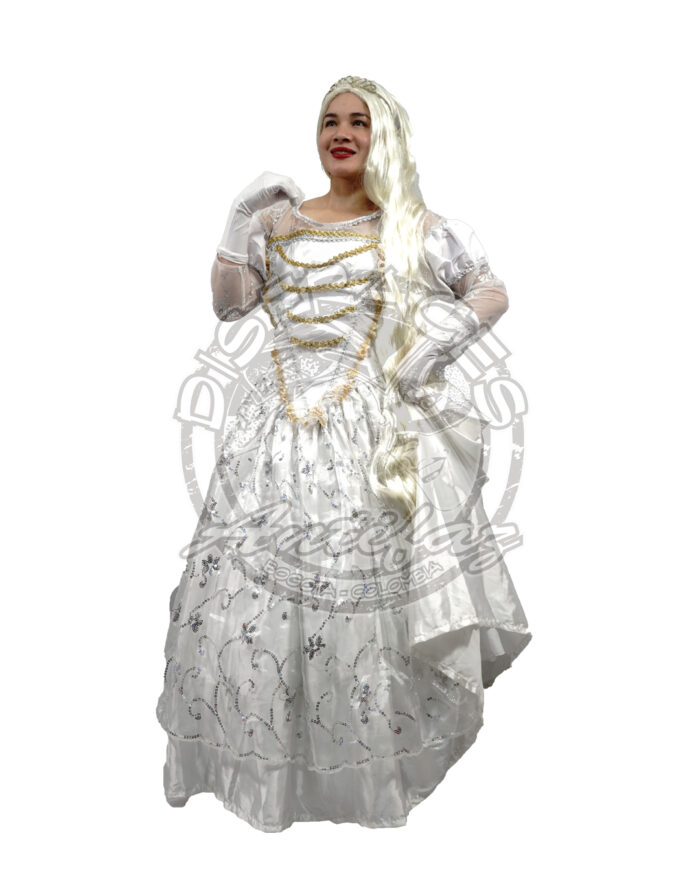 Disfraz de Reina Blanca