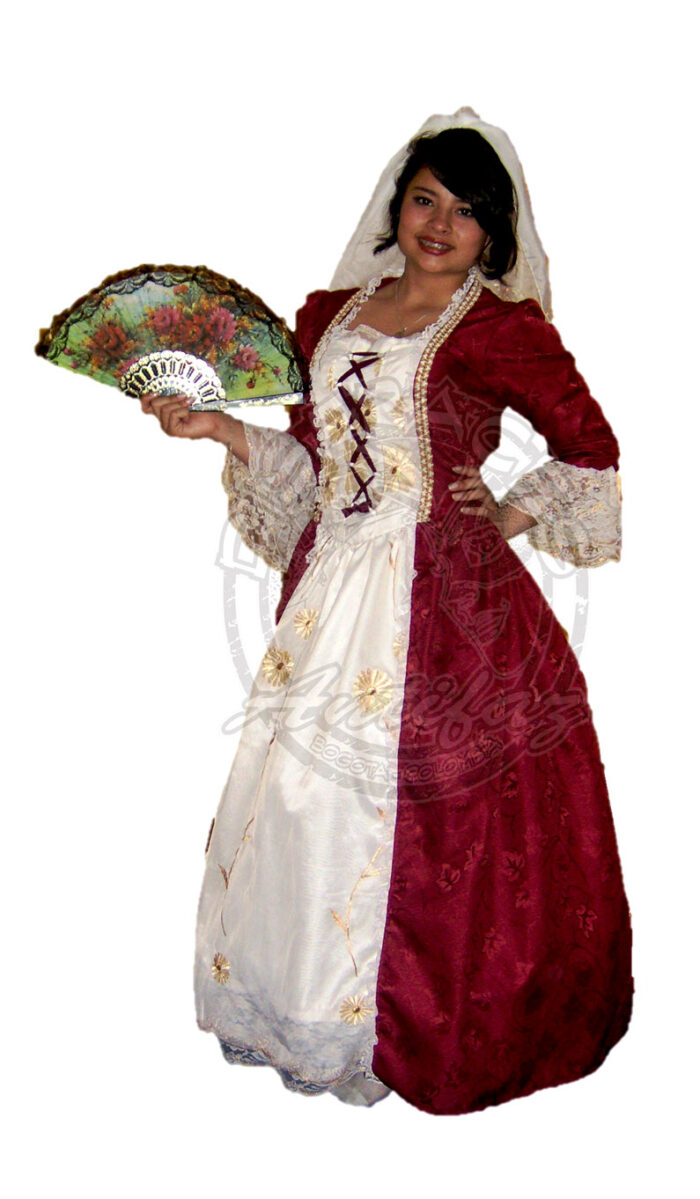 Disfraz de Dama Antigua 8