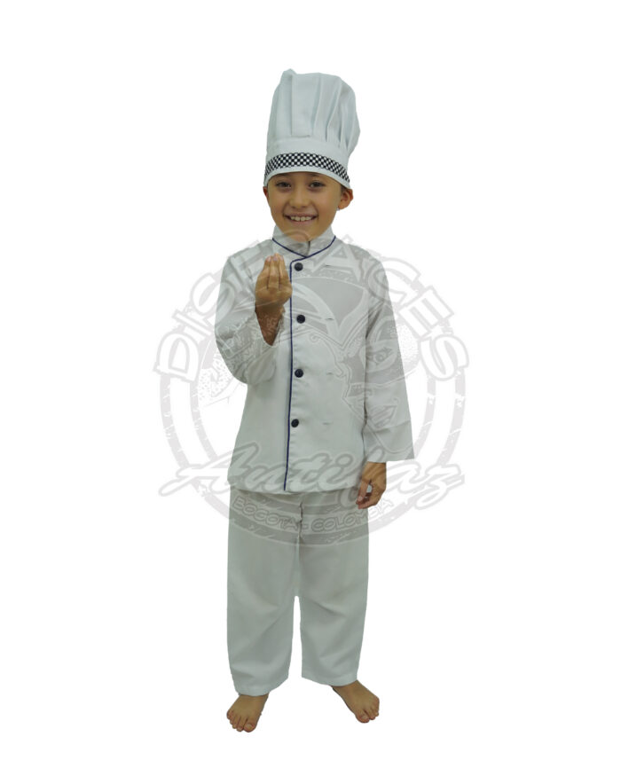 Disfraz de chef niño