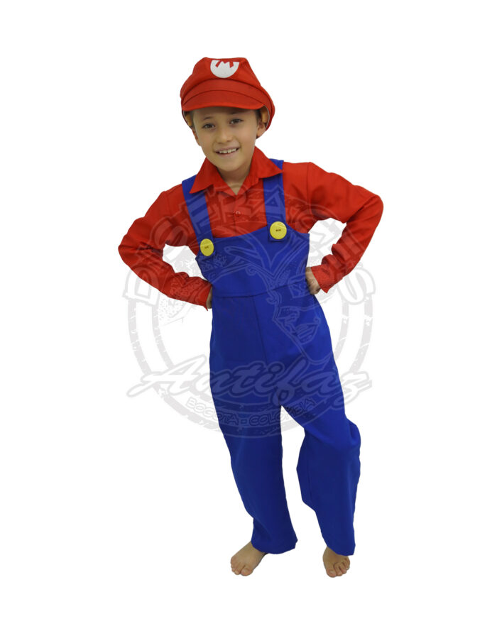 Disfraz de Mario Bros Niño